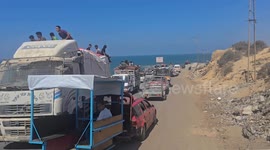 Israeli evacuation order sparks new wave of displacement from Gaza City