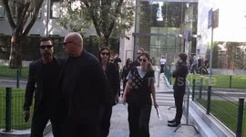 Mourners pay respects at Giorgio Armani’s funeral chapel in Milan