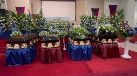Haiti: Haitians attend funeral of four police officers in Port-au-Prince