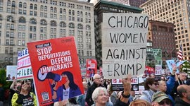 US: Demonstrators rally in Chicago against Trump immigration policies
