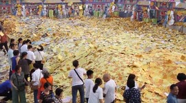 Chinese community in Indonesia's North Sumatra marks Hungry Ghost Festival