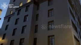 Russian drone attack injures 3 in Odesa, Ukraine says