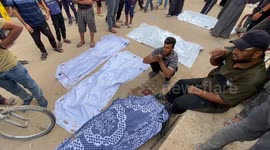 Funeral prayers held for over 30 Palestinians killed in Israeli attacks on Gaza