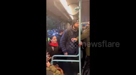 UK: Chaotic Bus and Tube Strikes of 2023: Overcrowded and Packed to the Limit