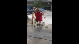 Summertime Shower in the Bronx