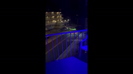 Wildwood Green Monster Ice Cream Truck Looks Creepy at Night