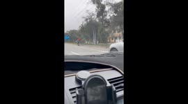 The Great Saiyaman Spotted Riding a Scooter in Peru