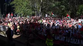 Dozens take to Brussels streets in support of Palestine
