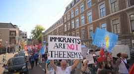 Caribbean Netherlands: Dozens of NGOs hold protest against asylum bill in Netherlands