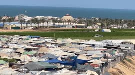 Displaced Palestinians struggle in Mewasi amid ongoing Israeli attacks on Gaza