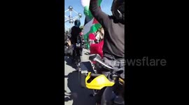 Belgium: A bike rally for Palestine from the heart of Brussels, Belgium