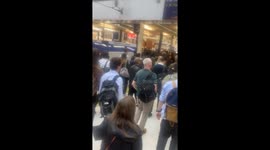 London Tube Strike 8.30am Liverpool st