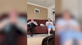 Bride makes 10,000 mile visit to grandparents who couldn’t attend her wedding