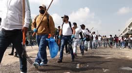 Mexico attempts Guinness World Record with mass litter collection