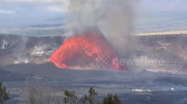 Hawaii: Kilauea Volcano Erupts Again, Lava Fountains Reach 100 Meters 3