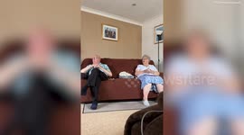 Bride makes 10,000 mile visit to grandparents who couldn’t attend her wedding