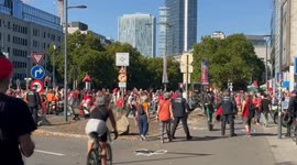 Belgium: Massive protest erupts in Brussels against Israel's Gaza attacks