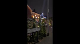 Bromsberrow Way dazzles with colorful Christmas lights and festive cheer