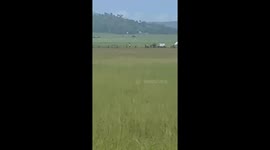 Philippine Airlines jet checked by crews on runway after landing due to steering malfunction