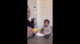 Adorable child’s funny prayer moment in Dallas, Texas, USA