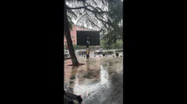 Street Photography In Pouring Rain