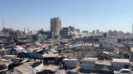 MOMENT – Israeli attack destroys 7-story Al-Roya Tower in Gaza