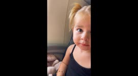 Hot tamales candy was too spicy for a little girl to handle