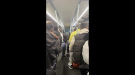 London buses packed this evening due to the tube strikes.
