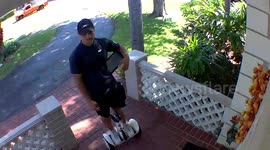 Solicitor Sees No Soliciting Sign