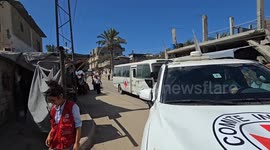 Israel releases group of Palestinian prisoners through Red Cross mediation
