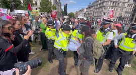 UK: Mass Arrests as Hundreds Rally Against Palestine Action Ban in London 2