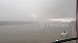 US: Hurricane Milton Slams Savannah As Storm Tears Through City