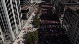 Belgium: Pro-Palestinian Protest in Brussels