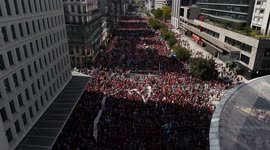 Belgium: Pro-Palestinian Protest in Brussels