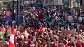 Belgium: Pro-Palestinian Protest in Brussels