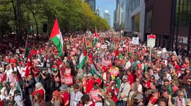 Belgium: Pro-Palestinian Protest in Brussels