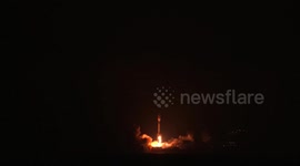 China: China launches new satellites from sea