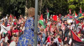 Belgium: Pro-Palestinian Protest in Brussels