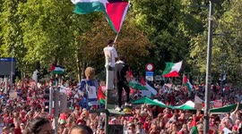 Belgium: Pro-Palestinian Protest in Brussels