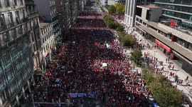Belgium: Pro-Palestinian Protest in Brussels
