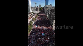 Belgium: Pro-Palestinian Protest in Brussels