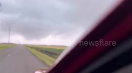 US: Severeal Tornadoes Spotted During Storm Near Hastings, FL