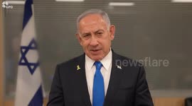 Israeli prime minister boasts about bombing 50 high-rises in Gaza City in 2 days