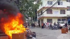 Political officers set ablaze as Nepal PM resigns amid anti-corruption protests