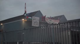 Pro-Palestinian activists arrested after protesting Dutch Fokker facility over F-35 parts
