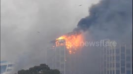 Nepali protesters storm media house and torch building