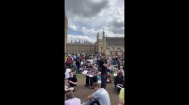 Mass arrests during pro-Palestine protest in London, UK