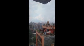 Thick Smoke Engulfs Kathmandu as Protesters Torch Nepal’s Parliament Amid Gen-Z Uprising”
