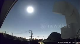 Time-Lapse of the Lunar Eclipse Captured with ATOM Cam