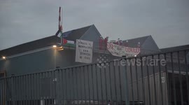 Netherlands: Pro-Palestinian activists arrested after protesting Dutch Fokker facility over F-35 parts